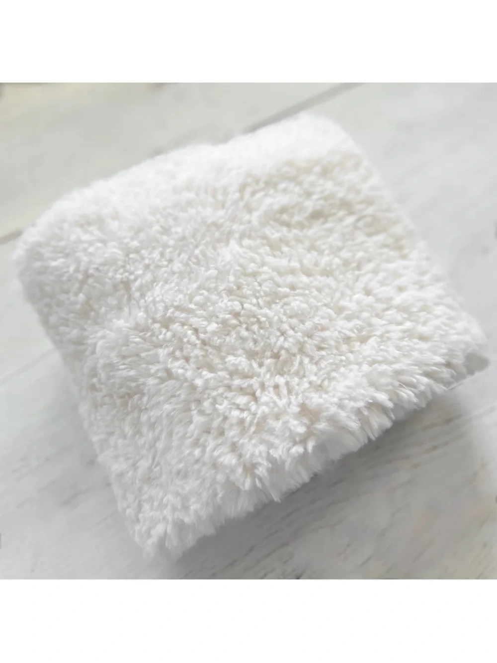 1 Pottery Barn FAUX FUR 16 x 26 LUMBAR Ivory White Throw PILLOW COVER Sheepskin